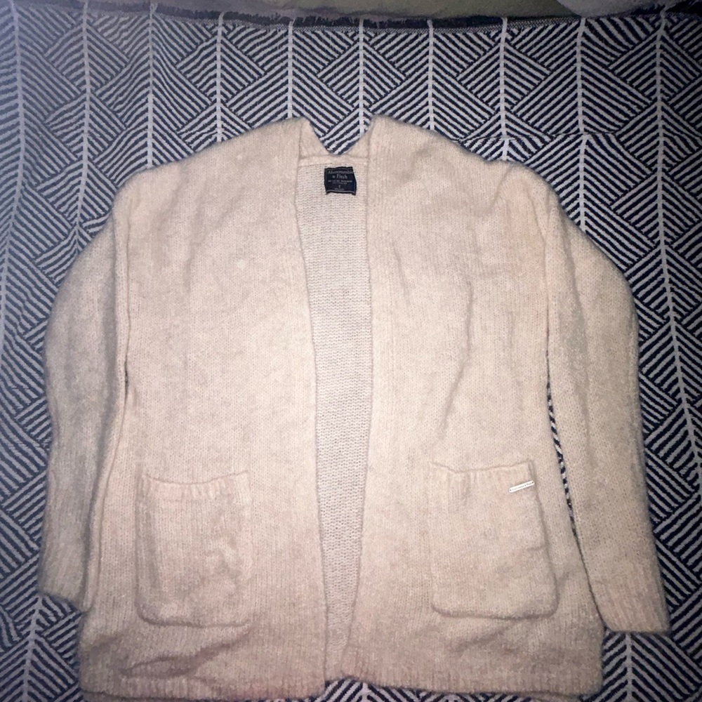 Cream knit sweater
